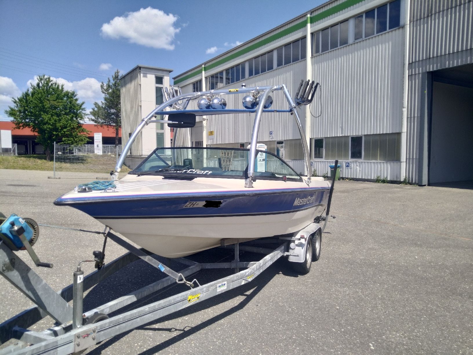 Mastercraft Barche: Mastercraft Pro Star 190 inklusive Trailer – Usato da rorbas venduto da fasching 5