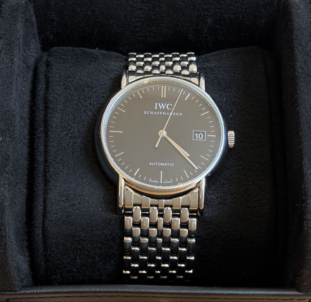 IWC Orologi: IWC Portofino Automatic, Stahl, Ref 3533 Uhr – Usato da Chur venduto da chiada