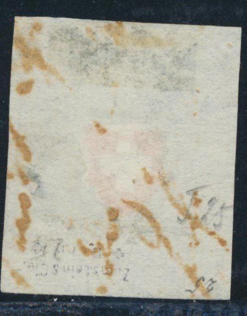 Tous les timbres: Rayon I dunkelblau Typ 25  gest. Attest – D'occasion à Roggwil BE par Stampdealer3 1