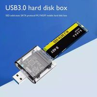 Adapter M2 Gen1 SSD SATA Chassis USB 3.0 5Gbps Disk