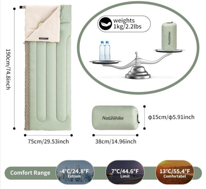 Sacchi a pelo: Ultraleichter Wasserdichter Schlafsack – Nuovo e nell'imballaggio originale da Châtelaine venduto da topshop.switzerland 2