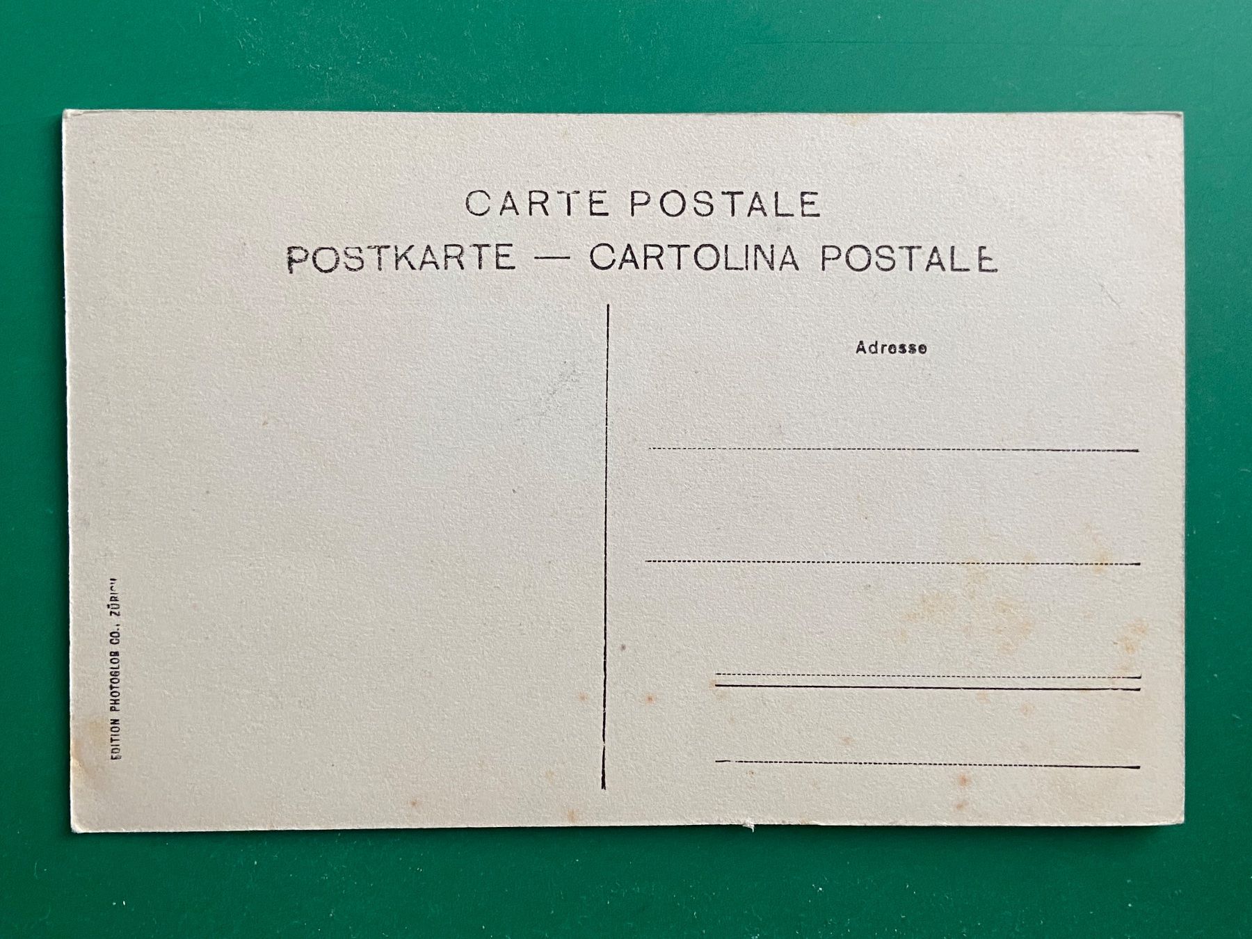Cartoline postali: Mürren - Grausee am Schilthorn – Usato da Steg VS venduto da _vinci_ 1