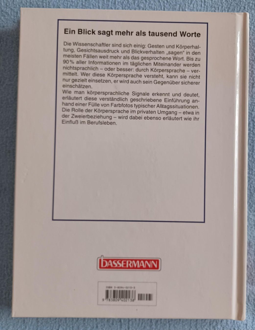 Libri: Buch - Körpersprache / erkennen und verstehen – Usato da Leimbach TG venduto da manu-tg 1