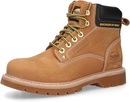 Dockers by Gerli Herren Combat Boots, Nubukleder, Gr. 44