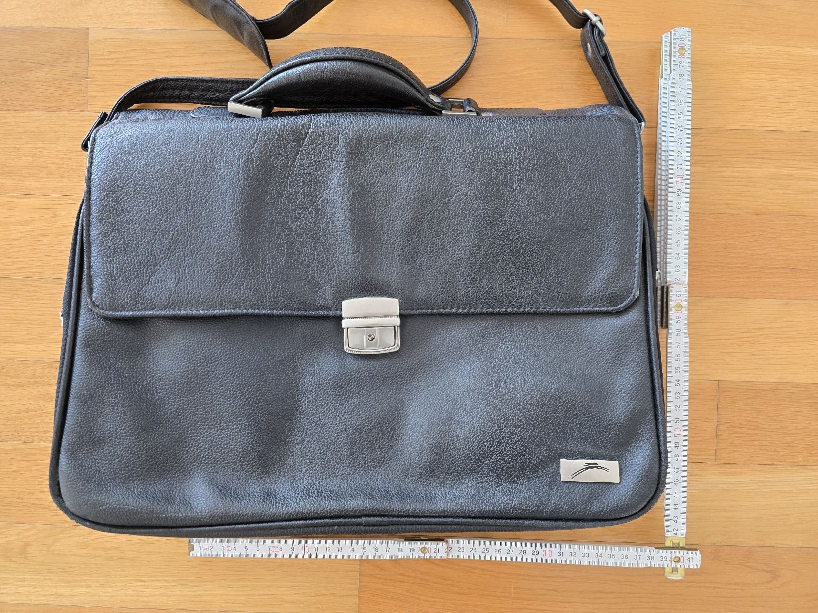 Koffer & Taschen: Aktentasche aus Leder in schwarz – Gebraucht aus Baar von CorinnaFe 7