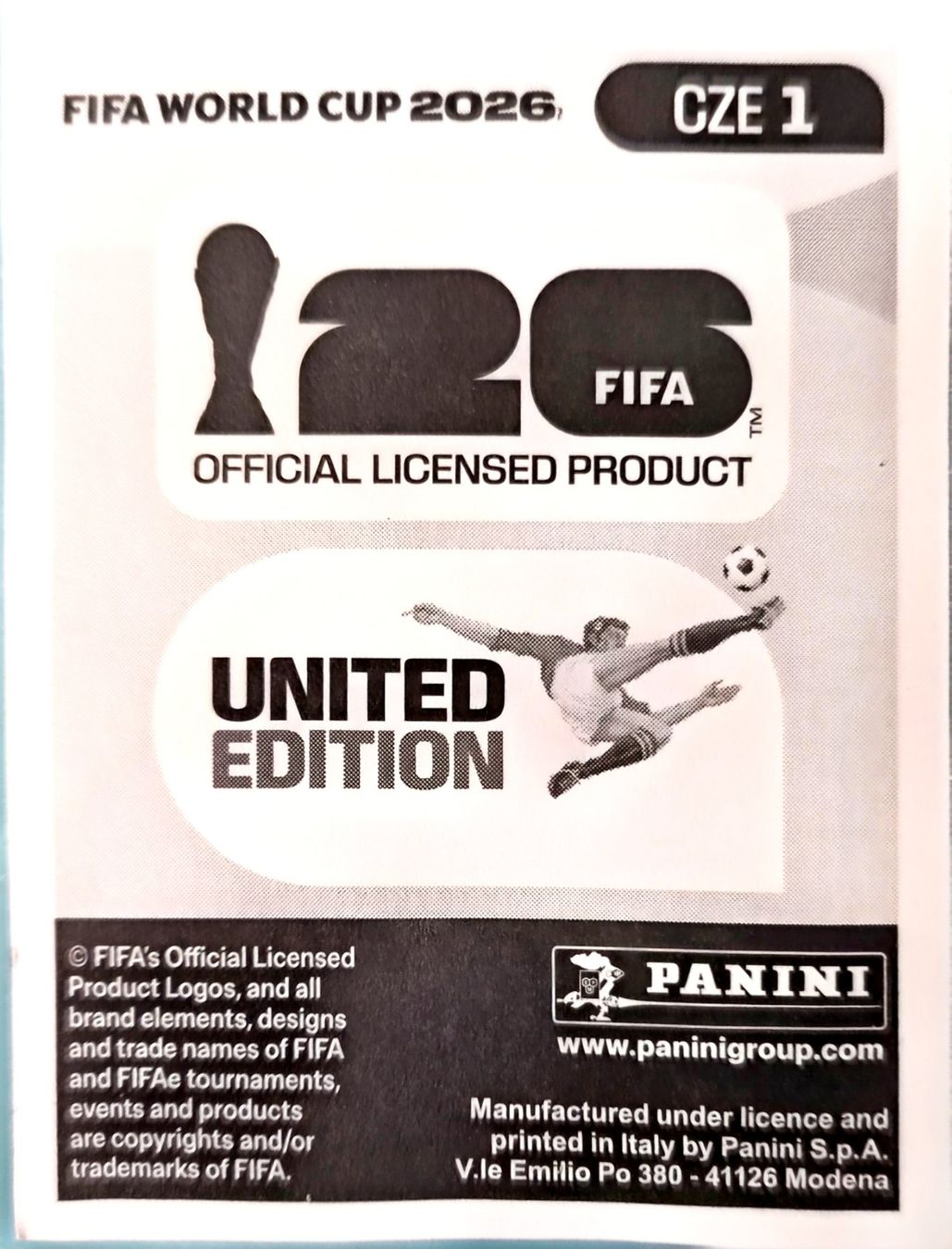 Panini Carte collezionabili: Carte FIFA World Cup 2026 CZE 1 – Usato da Clarens venduto da rim_g98y 1