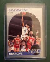NBA Sam Vincent Hoops 90/91 Card mit Michael Jordan