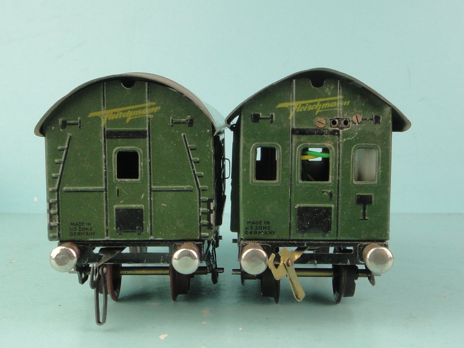 Fleischmann Trains électriques: Fleischmann Spur 0, 2 X Wagen, Blech – D'occasion à Bülach par cann11 4