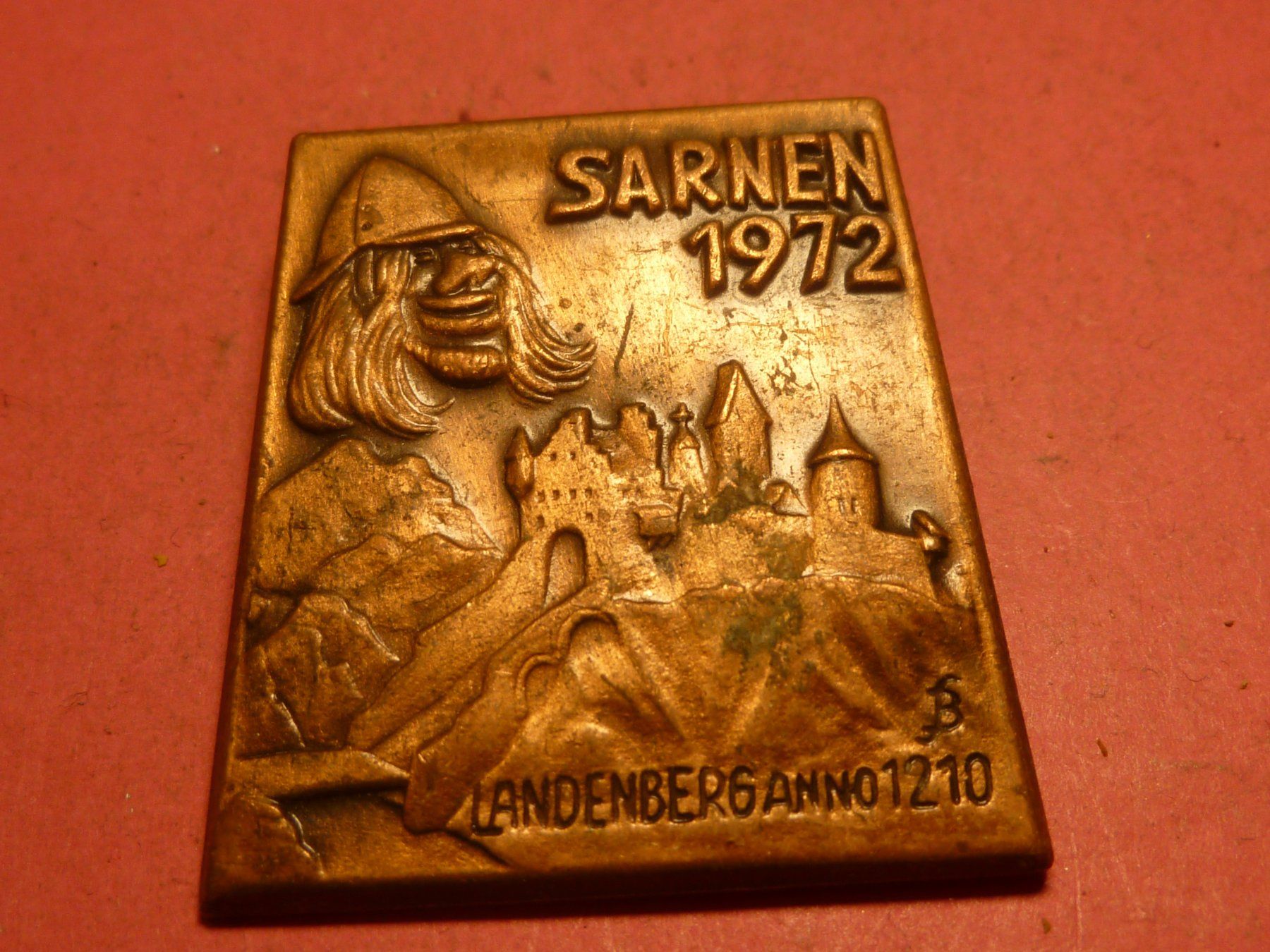 Placchette & Badge: SARNEN 1972 BRONZE – Usato da Ried (Muotathal) venduto da Mandarin02