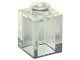Lego Trans-Clear Brick 1 x 1 2 Stück