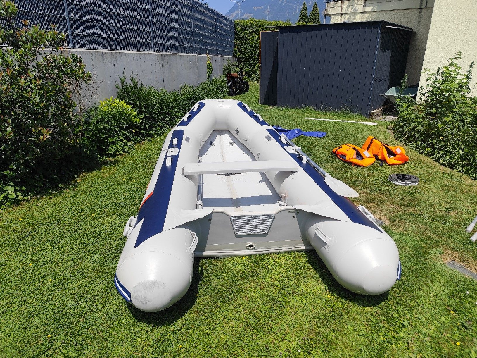 Honda Bateaux: Schlauchboot Honawave T38 Luftboden – D'occasion à Bad Ragaz par manu.ko