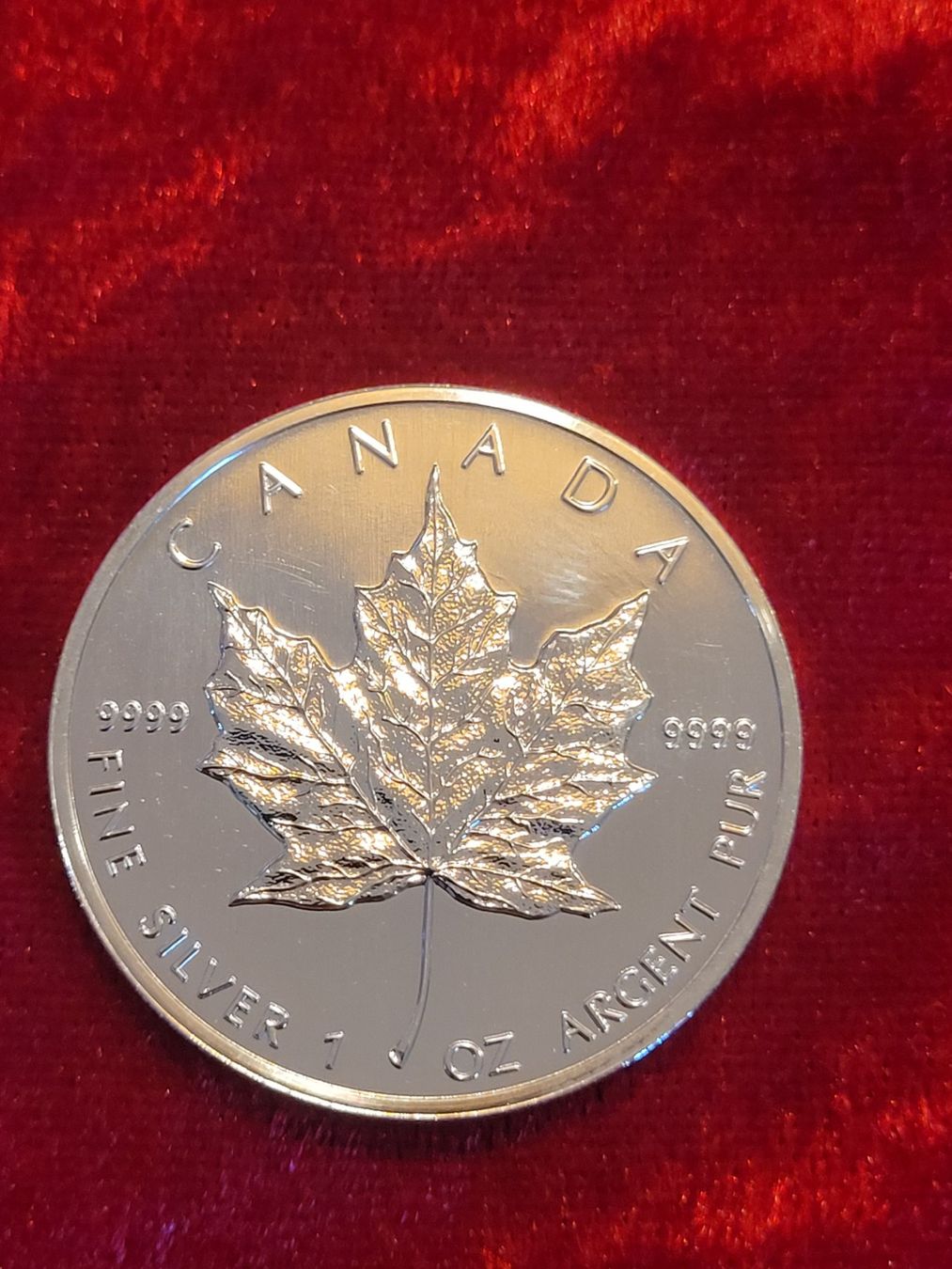 Alle Münzen: 1 oz Maple Leaf 1994 – Gebraucht aus Neuenkirch von majortom30 1