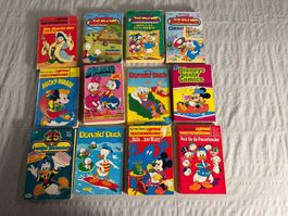 LUSTIGE TASCHENBÜCHER UND ANDERE-12 STK