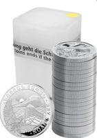 ungeöffnete 20er Tube Noah’s Ark 1/4 oz 999er Silbermünzen