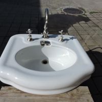 Antikes Lavabo aus Porzellan