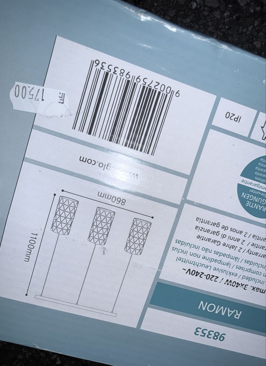 Lampadari & plafoniere: Lampe – Nuovo e nell'imballaggio originale da Gettnau venduto da Gina_wirz 1
