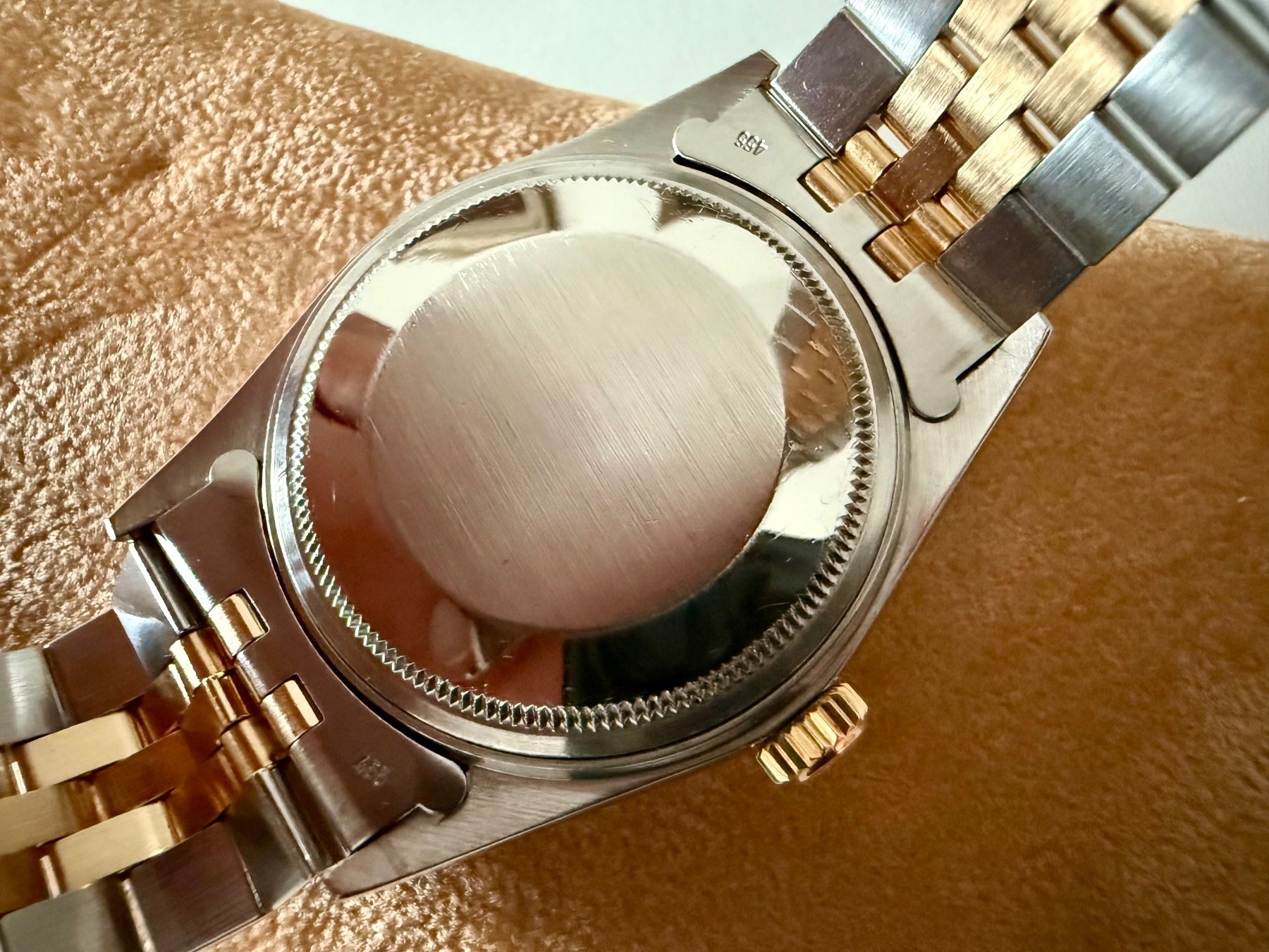 Rolex Uhren: ROLEX Datejust 36, 16013, “Linen Dial”, Automatic, Jubilé – Gebraucht aus Le Mont-sur-Lausanne von LycaGallery 4
