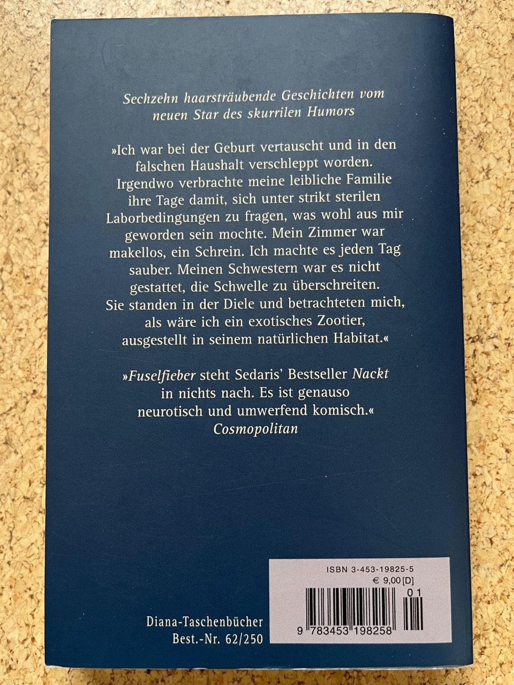 Bücher: Taschenbuch "Fuselfieber", David Sedaris – Gebraucht aus Grosswangen von Vita500 1