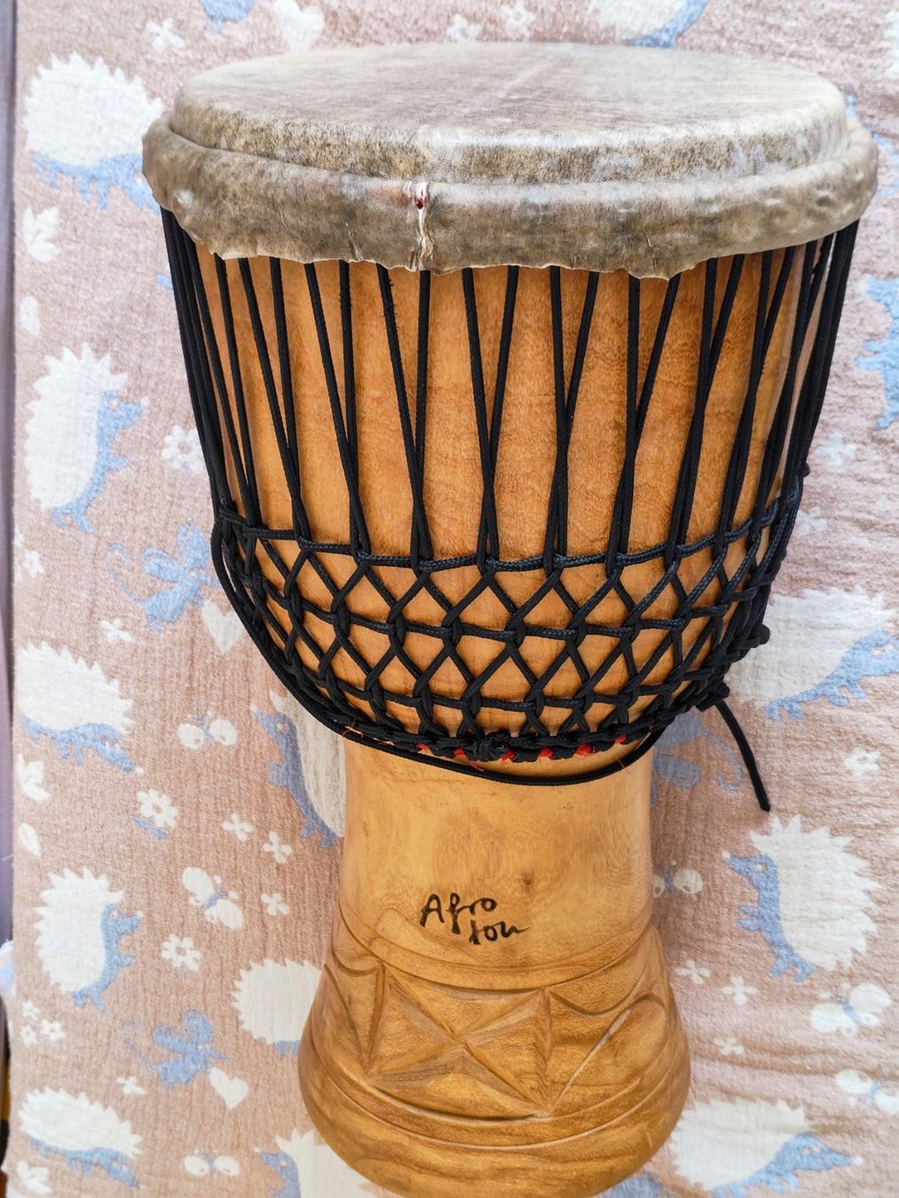Musikinstrumente: Djembe Afroton h. 65cm – Gebraucht aus Beromünster von cat_2cl8 1