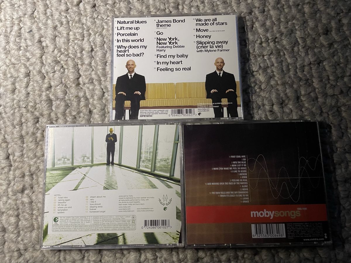 CDs: 3x Moby – Neuf (Voir description) à Reinach AG par trigger7811 2