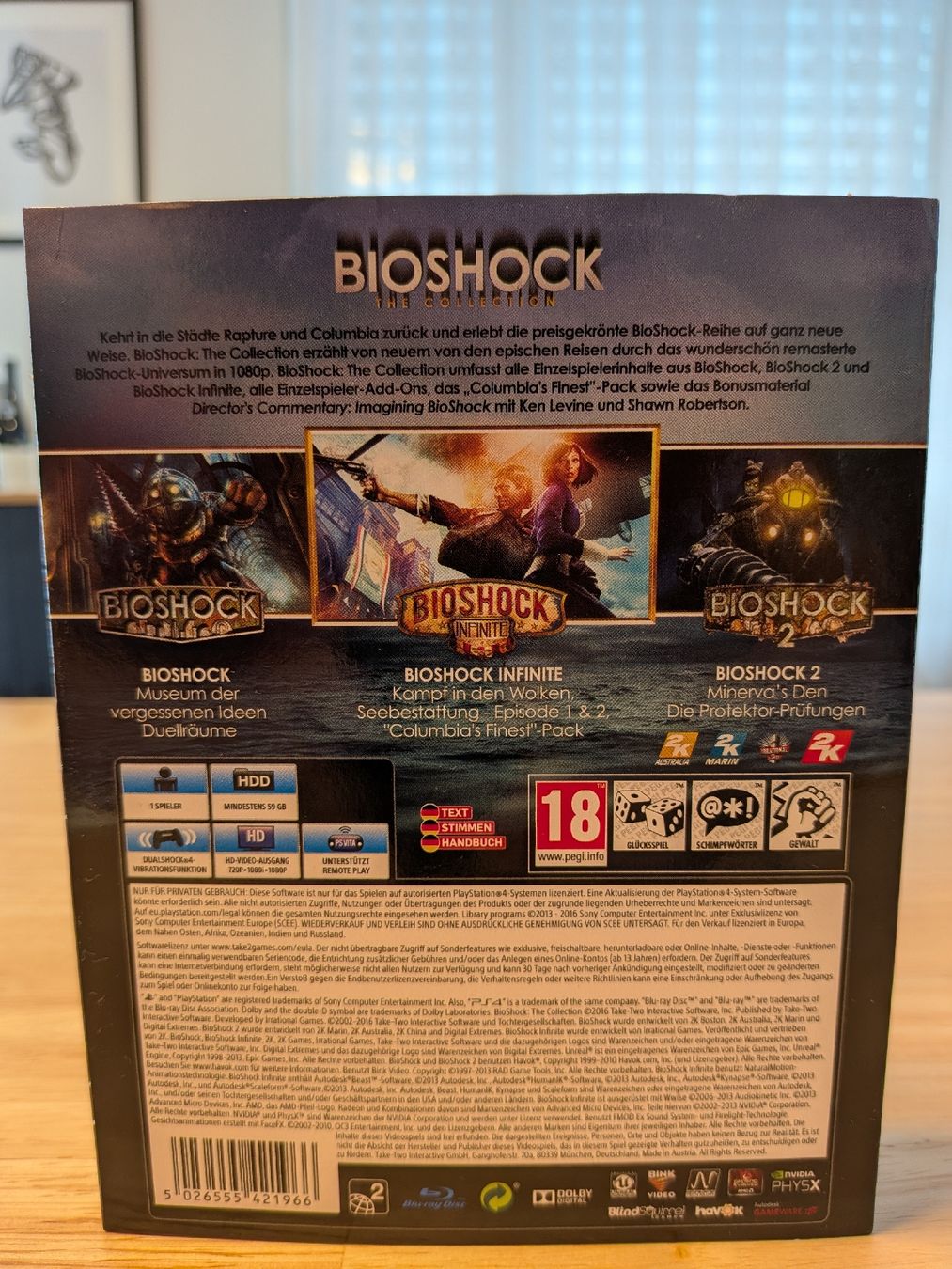 Giochi: Bioshock - The Collection, 3x PS4 Games – Nuovo (secondo la descrizione) da Urdorf venduto da thisisvital_ 2