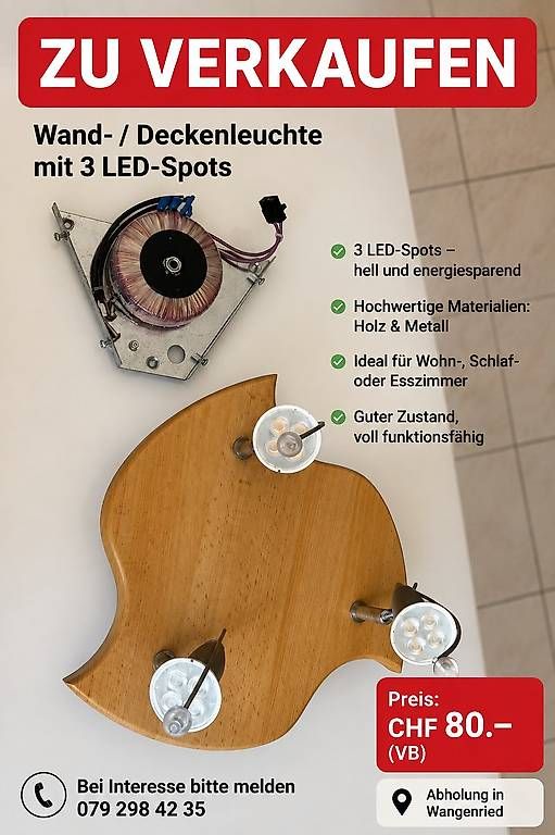 Lampadari & plafoniere: Deckenlampe  – Usato da Wangenried venduto da bemja 2