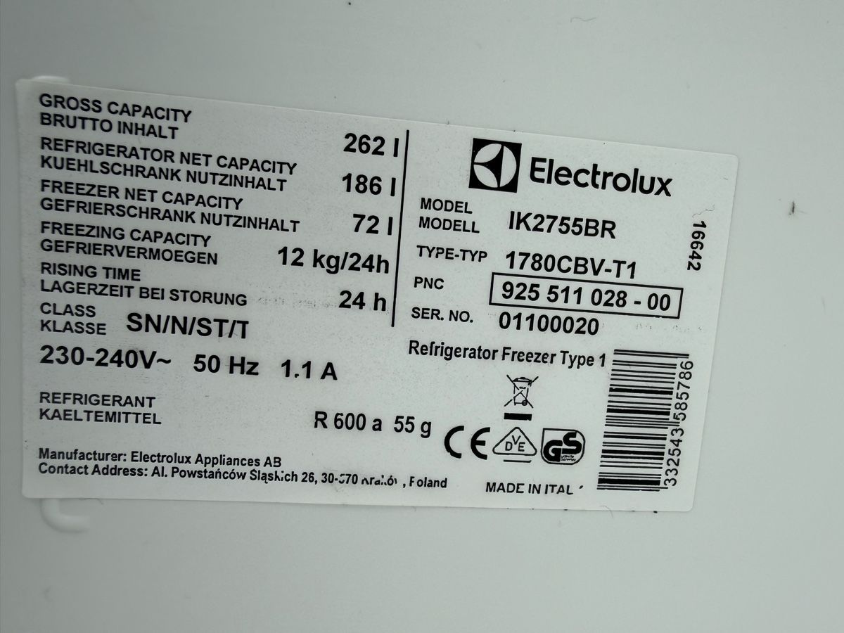 Kühlschrank: Kühlschrank Electrolux – Gebraucht aus Andwil TG von sirknollte 1