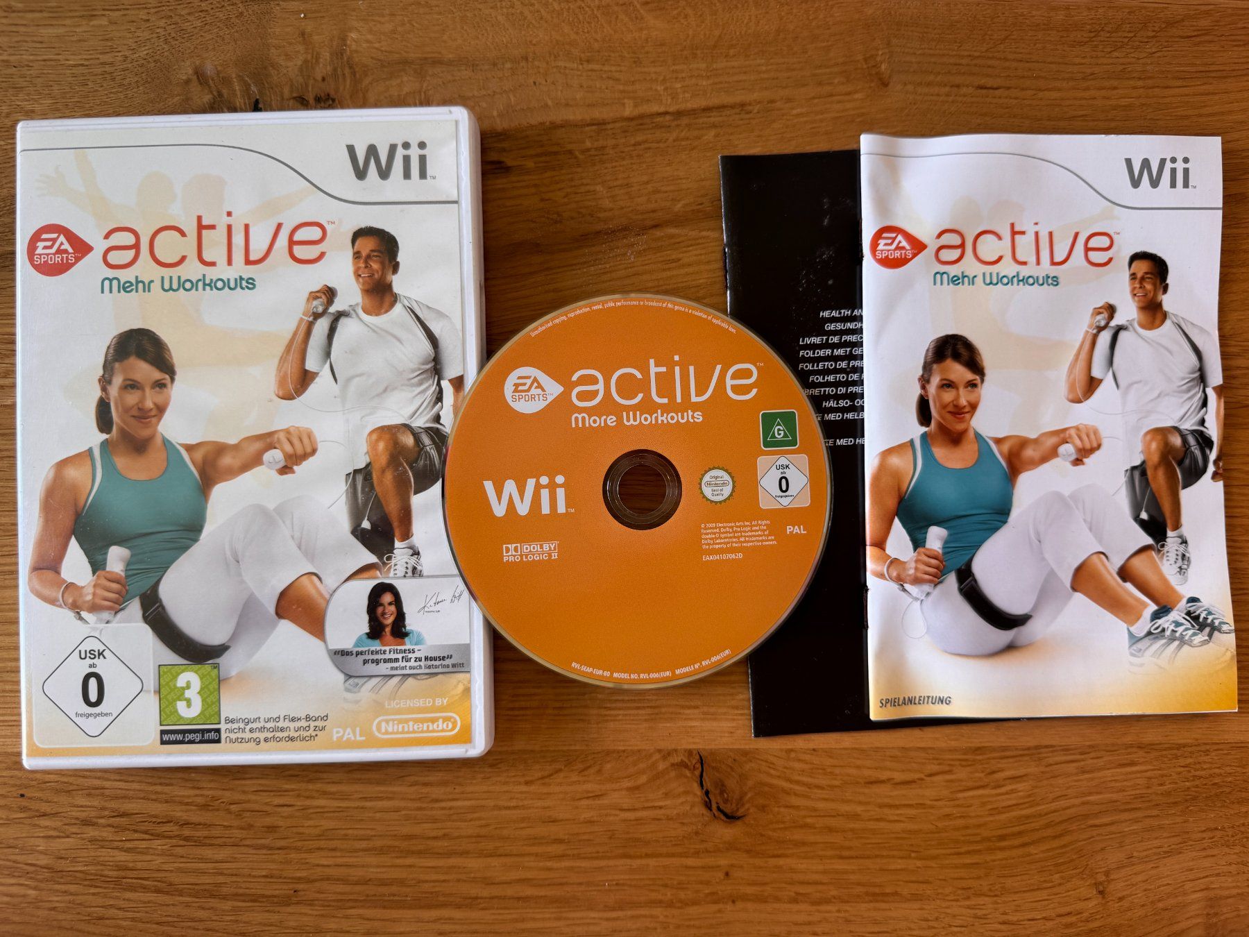 Nintendo Giochi: Active Mehr Workouts Nintendo Wii – Usato da Schaffhausen venduto da bec_82fj