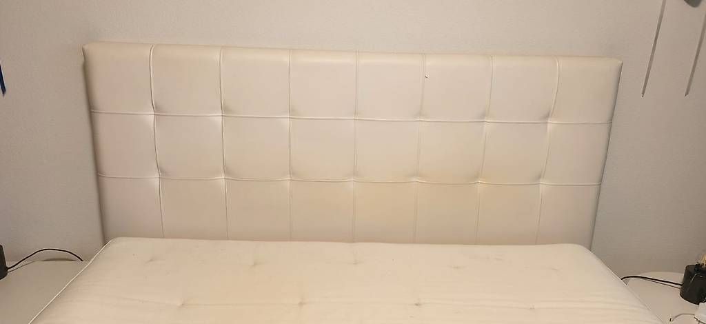 Letti: Boxspringbett 160 x 200 cm mit handgemachtem Kopfteil – Usato da Mönchaltorf venduto da archelefth 1