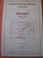 Landeskarte der Schweiz Alpnach