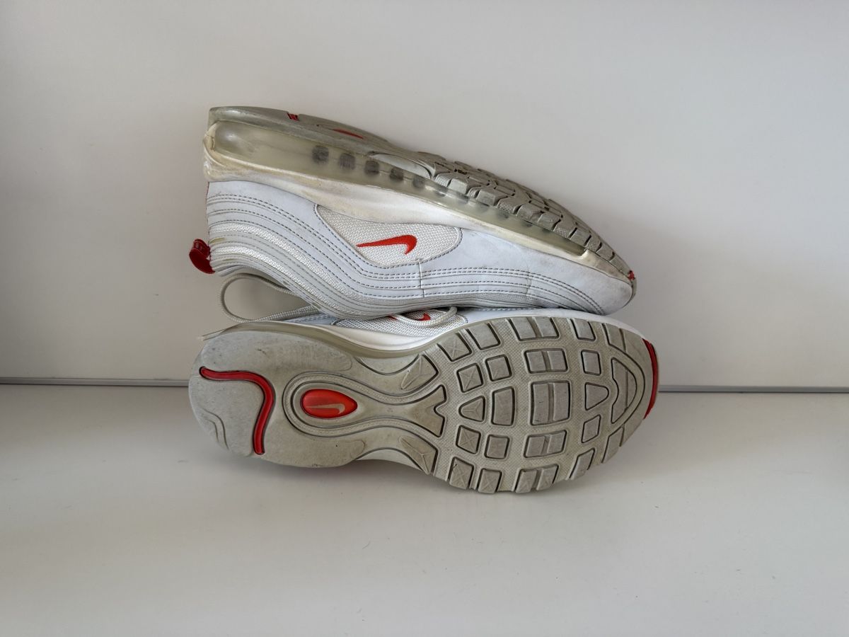Nike Scarpe da uomo: Nike Air Max 97 weiss/rot Gr. 41 – Usato da Zürich venduto da JOD213 5