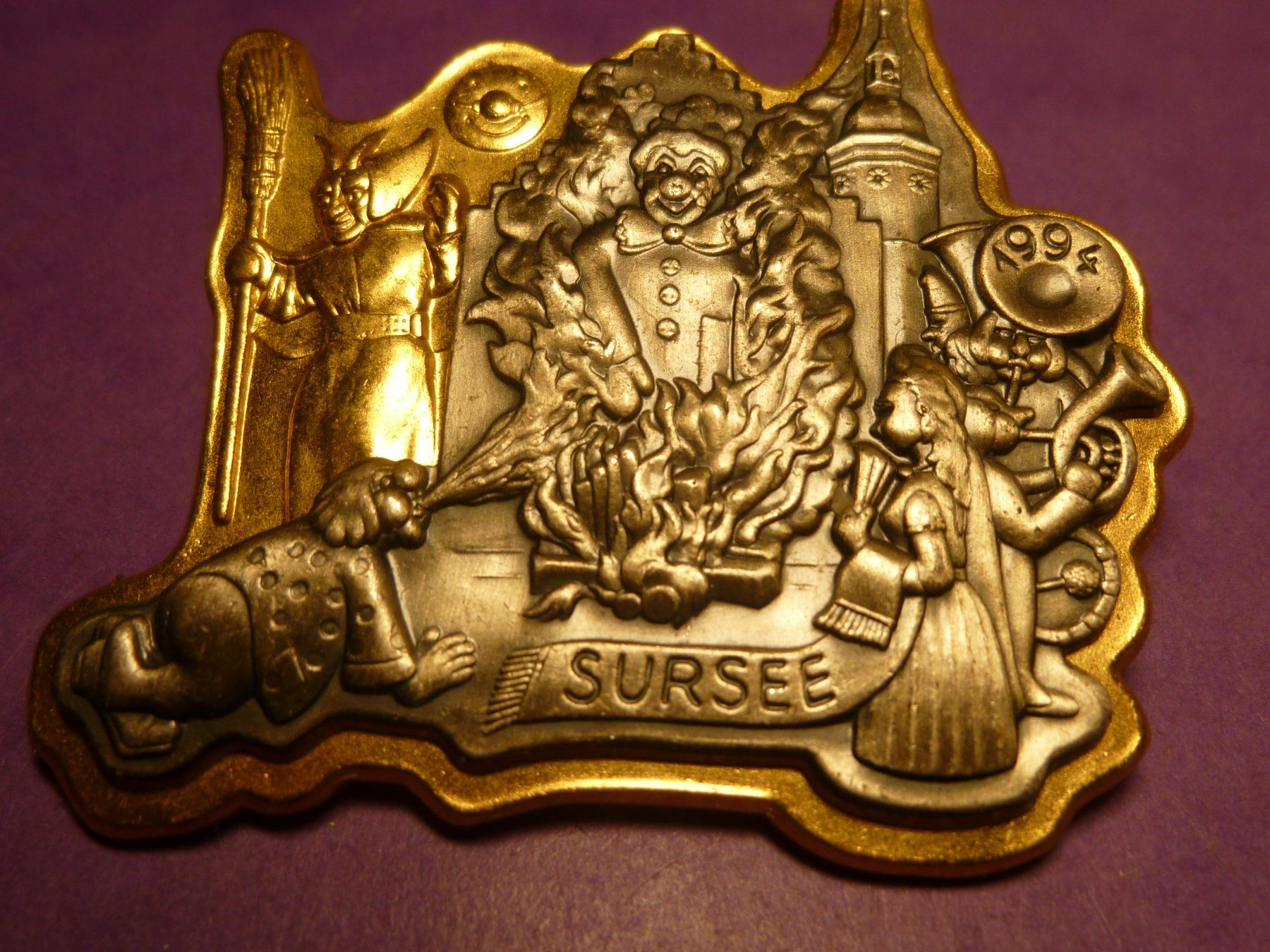 Placchette & Badge: SURSEE  1994 GOLD – Usato da Ried (Muotathal) venduto da Mandarin02