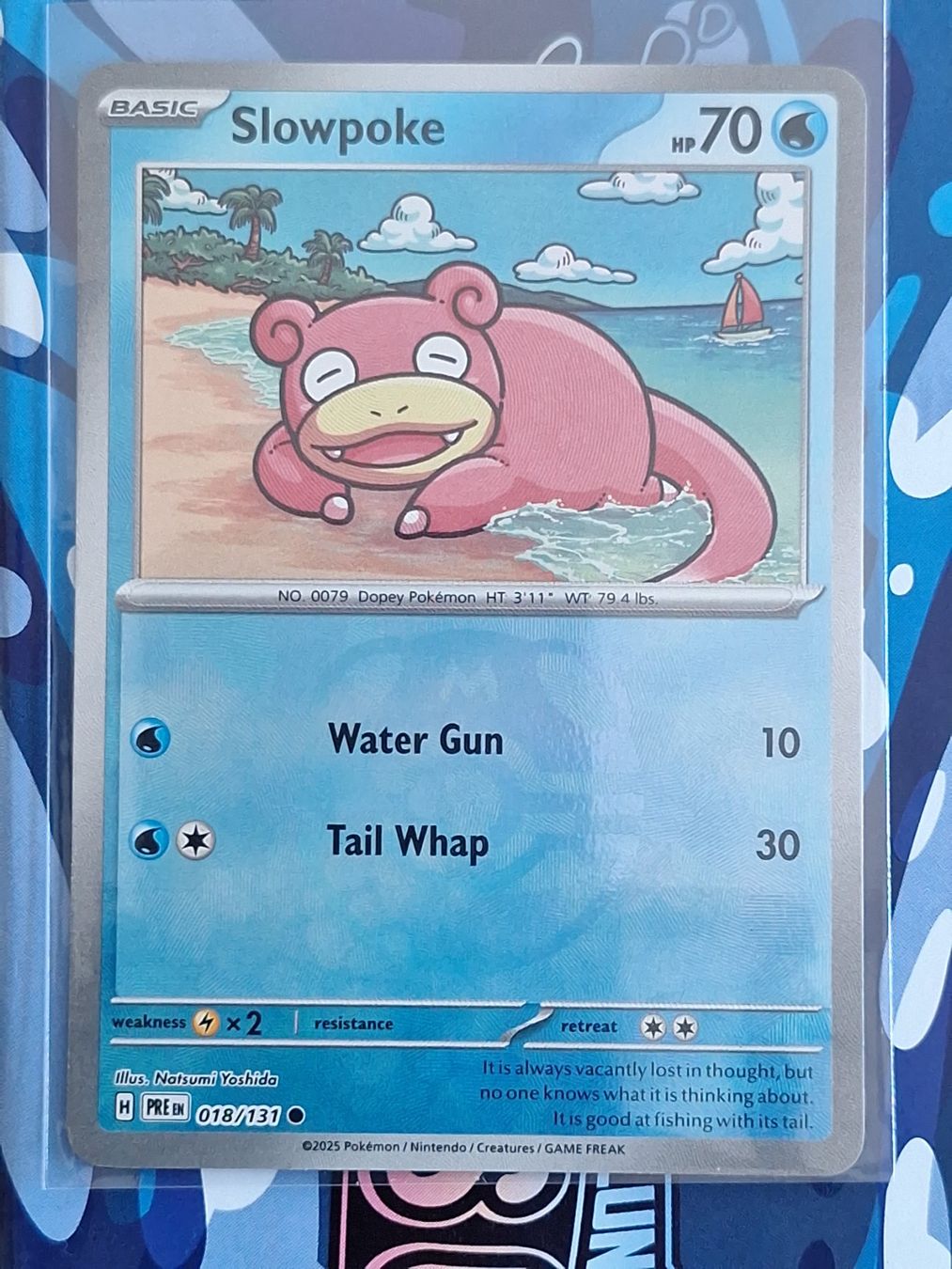 Pokémon Cartes à collectionner: Slowpoke Masterball Reverse Holo - Prismatic Evolution #5Ord – D'occasion à Altstätten SG par GGsGameshop