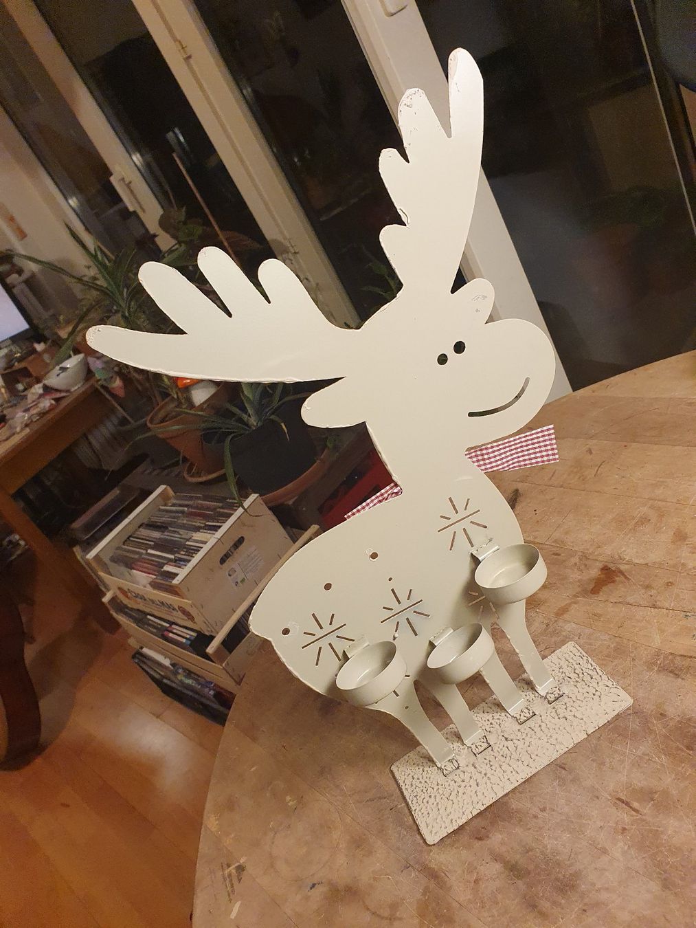 Tutte le decorazioni: Windlicht Hirschform grau – Usato da Zürich venduto da loosebone 2