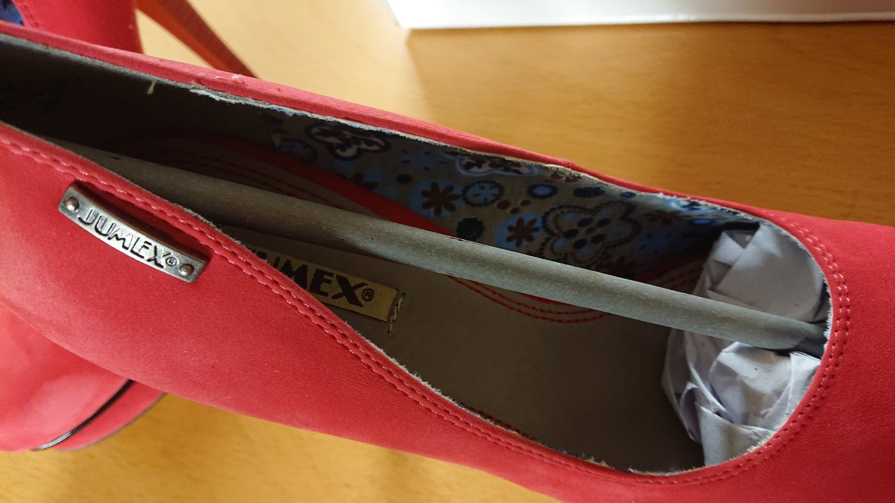 Scarpe da donna: Damenpumps Rot Grösse 39 – Nuovo e nell'imballaggio originale da Reinach BL venduto da Hampe45 3