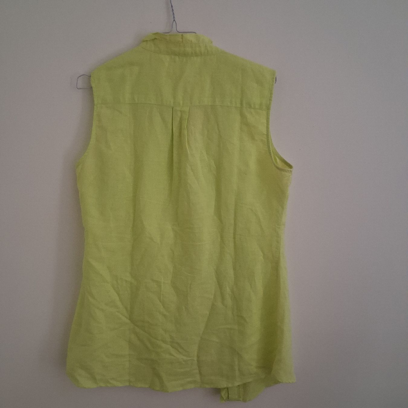 Camicette: Charles Vögele Lime Yellow Blouse Linen – Nuovo (secondo la descrizione) da Wil SG venduto da tre_g2l7 1