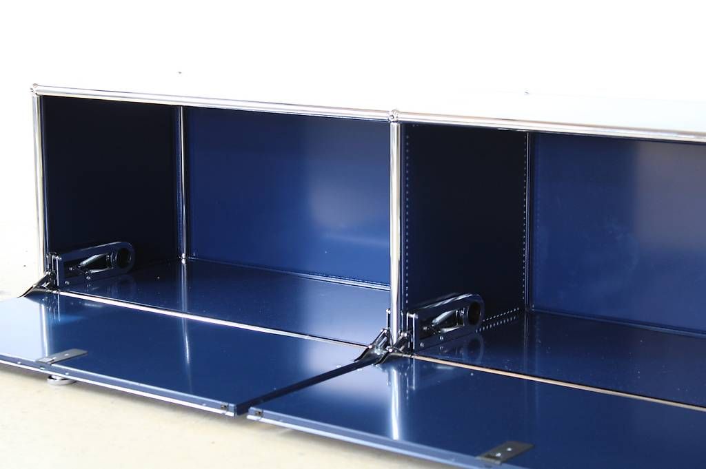 USM Mobili TV: USM Lowboard in Stahlblau, neuwertig – Usato da Meinisberg venduto da atelier_TILIJA 2
