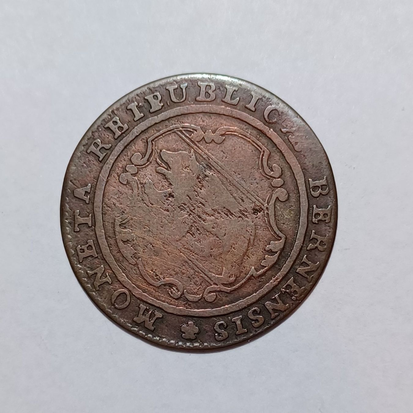Tutti le monete: 1/2 Batzen 1777 Bern – Usato da Pfäffikon ZH venduto da Schweizer_Muenzen 1