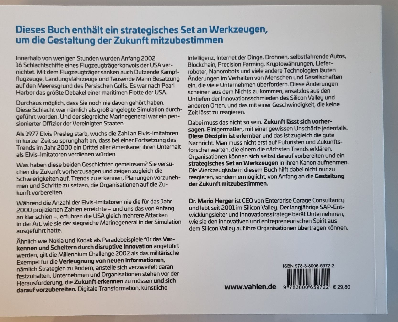 Libri: Foresight Mindset™ – Nuovo (secondo la descrizione) da Gisikon venduto da Steinbock1961 1