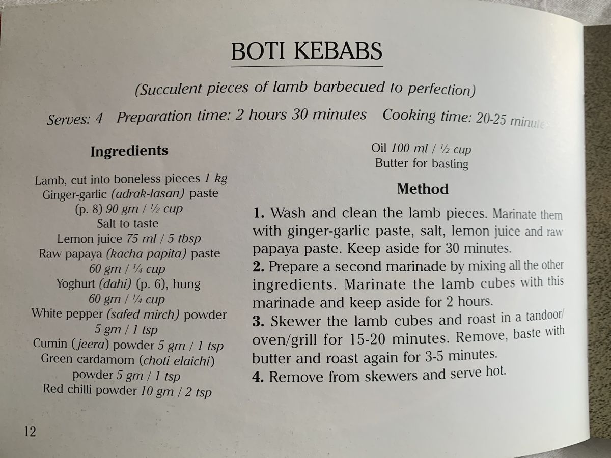 Bücher: Tikkas & Kebabs Cookbook: Master Indian Chef Recipes! – Gebraucht aus Immensee von Gitter 6
