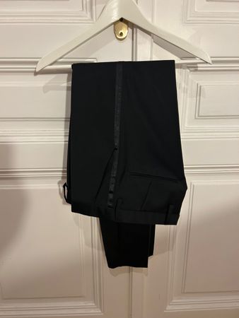 Herren Smoking Hose Grösse 46 schwarz guter Zustand