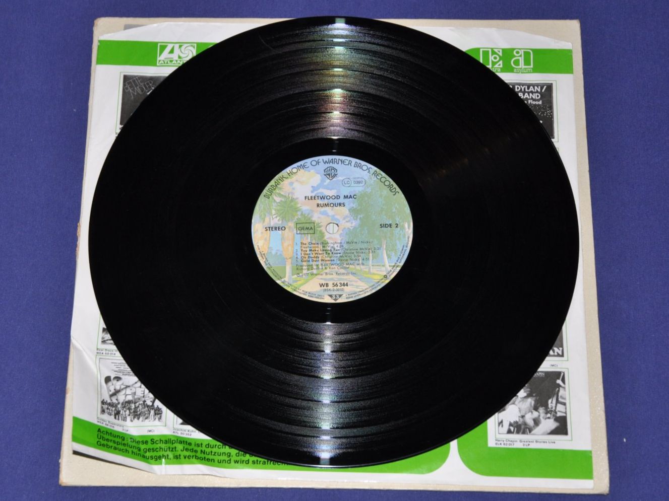 Dischi in vinile: LP Fleetwood Mac - Rumours – Usato da Boll venduto da Theodora15 6