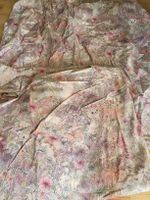Bettwäsche Baumwolle Katzendesign rosa/violett 