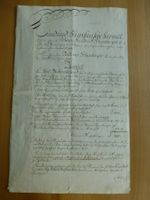 Langenthal- Schoren, Kaufbrief, 25.Januar 1830