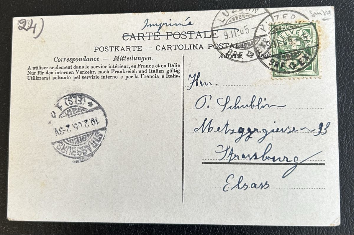 Cartoline postali: Bellinzona mit Dampfzug  – Usato da Horw venduto da Tellbub 1