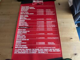 FREE&VIRGIN  original Konzert Poster 1988 MAGNUM URIAH HEEP