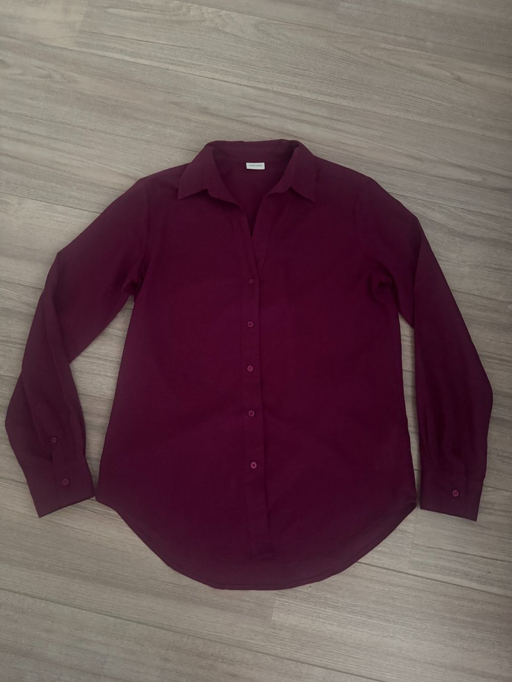 Lascana Camicette: LASCANA Bluse aubergine Gr. 34/36 – Usato da Bonstetten venduto da VCLS