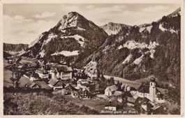 Melchtal (OW) Dorfansicht gegen die Frust. 1937