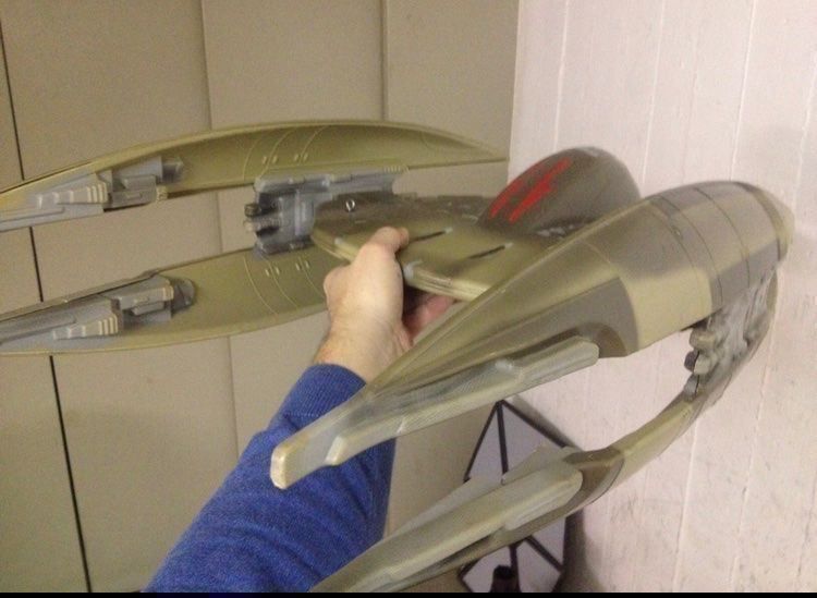 Statuette: Seltenes Droid Fighter Modell  STAR WARS not Sideshow – Usato da Schlieren venduto da Moviepropde