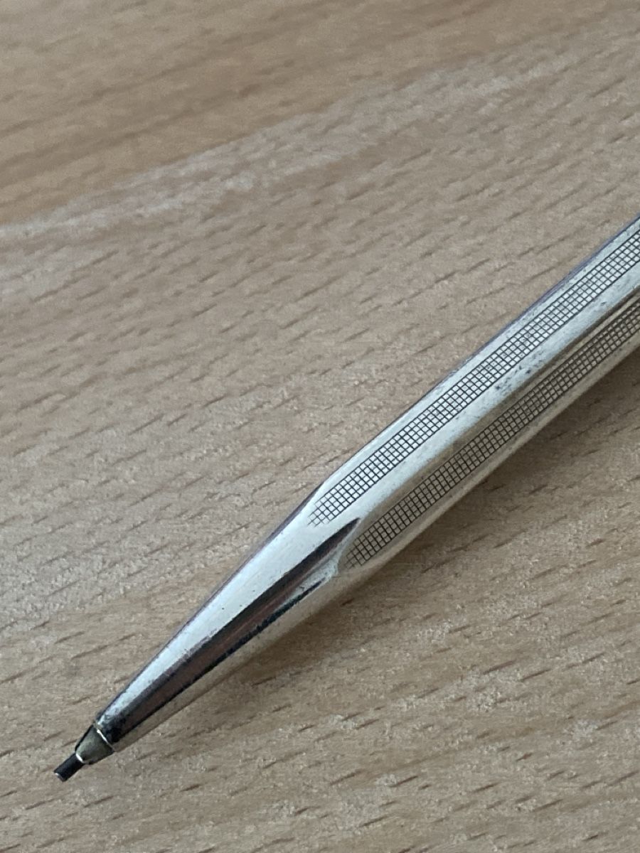 Caran D'Ache Bleistifte, Farbstifte & Kreide: CARAN D‘ACHE Minenhalter silber, antik – Gebraucht aus Schlosswil von maga09 2